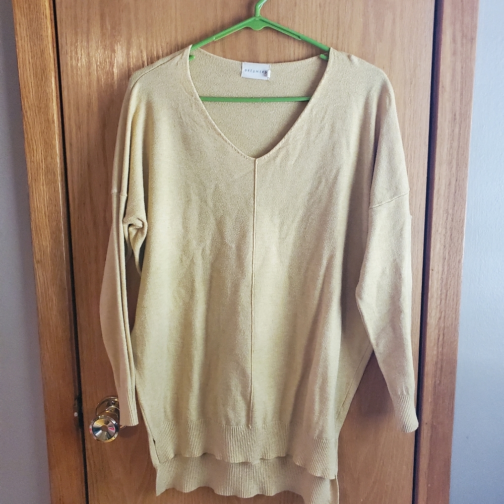 Yellow sweater